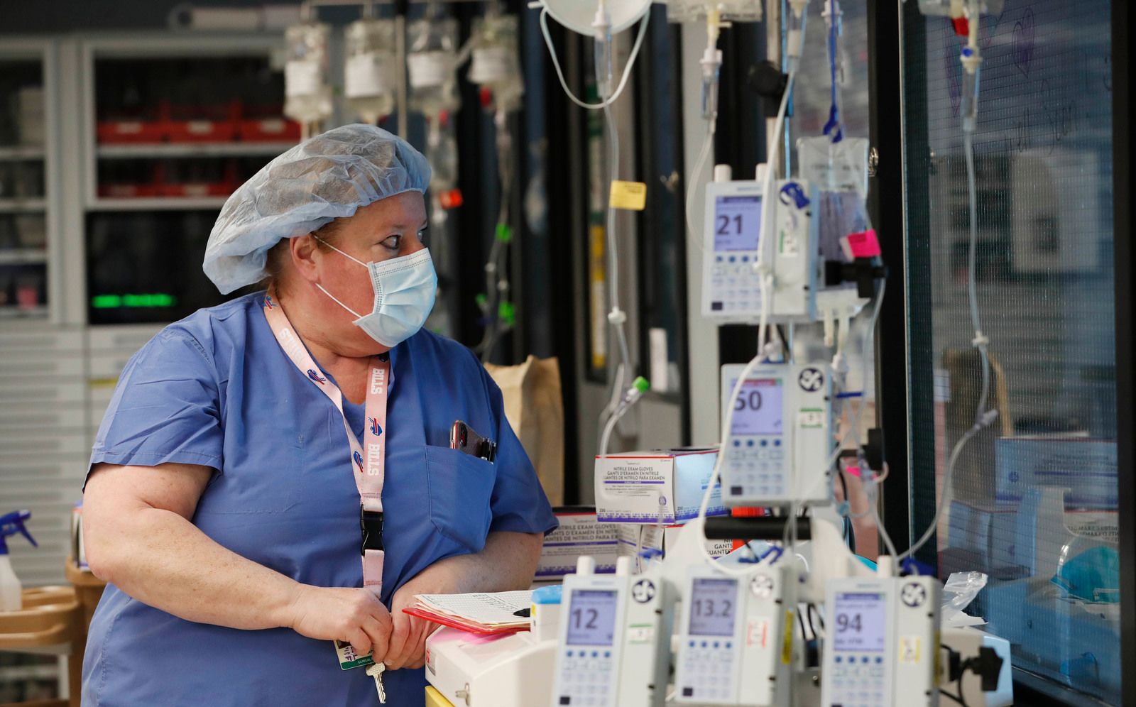 Inside a Covid-19 floor: Erie County Medical Center